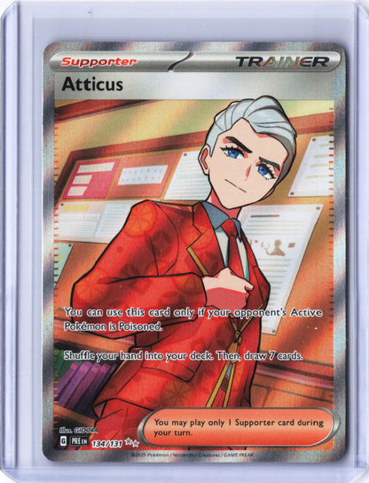 Atticus - Ultra Rare SV: Prismatic Evolutions 134/131 NM