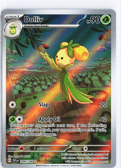 Dolliv - Illustration Rare SV01: Scarlet & Violet Base Set 200/198 NM