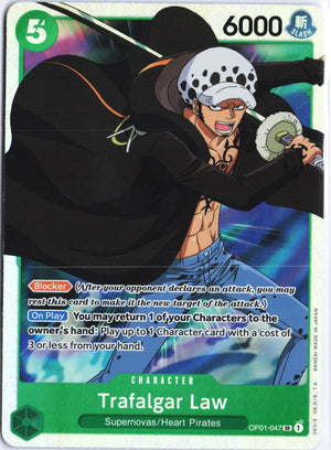 Trafalgar Law (047) SR Romance Dawn OP01-047 NM