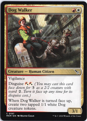 Dog Walker C Murders at Karlov Manor 197 NM