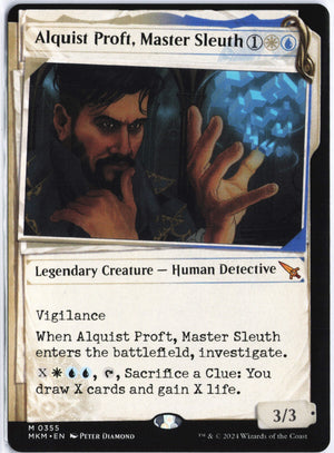 Alquist Proft, Master Sleuth (Showcase) (Invisible Ink) M Murders at Karlov Manor 384 NM