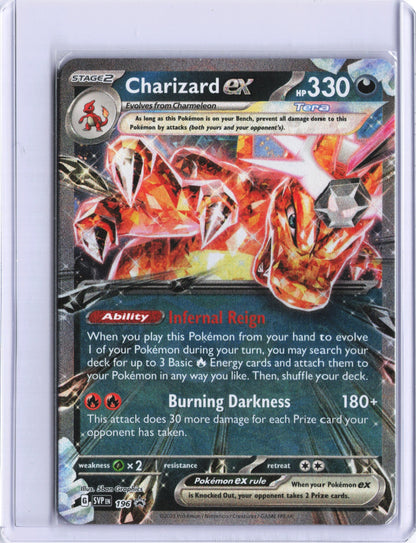 Charizard ex Promo SV: Scarlet & Violet Promo Cards 196 NM