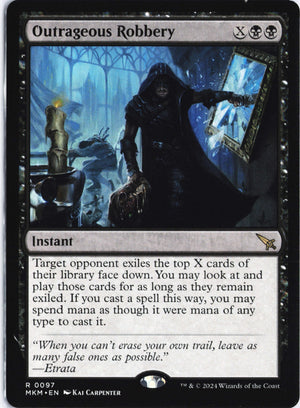 Outrageous Robbery R Murders at Karlov Manor 97 NM