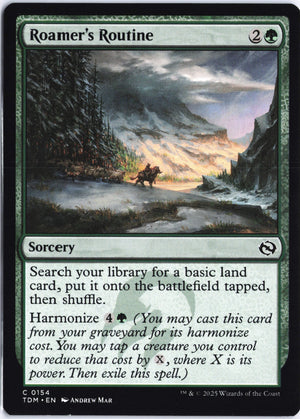 Roamer's Routine C Tarkir: Dragonstorm 154 NM