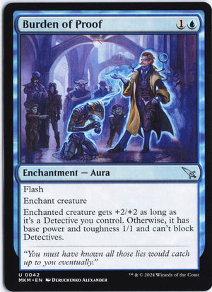 Burden of Proof U Murders at Karlov Manor 42 NM