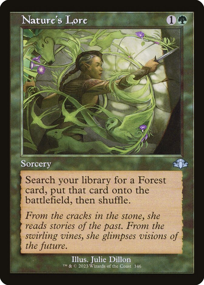 Nature's Lore - Dominaria Remastered #346
