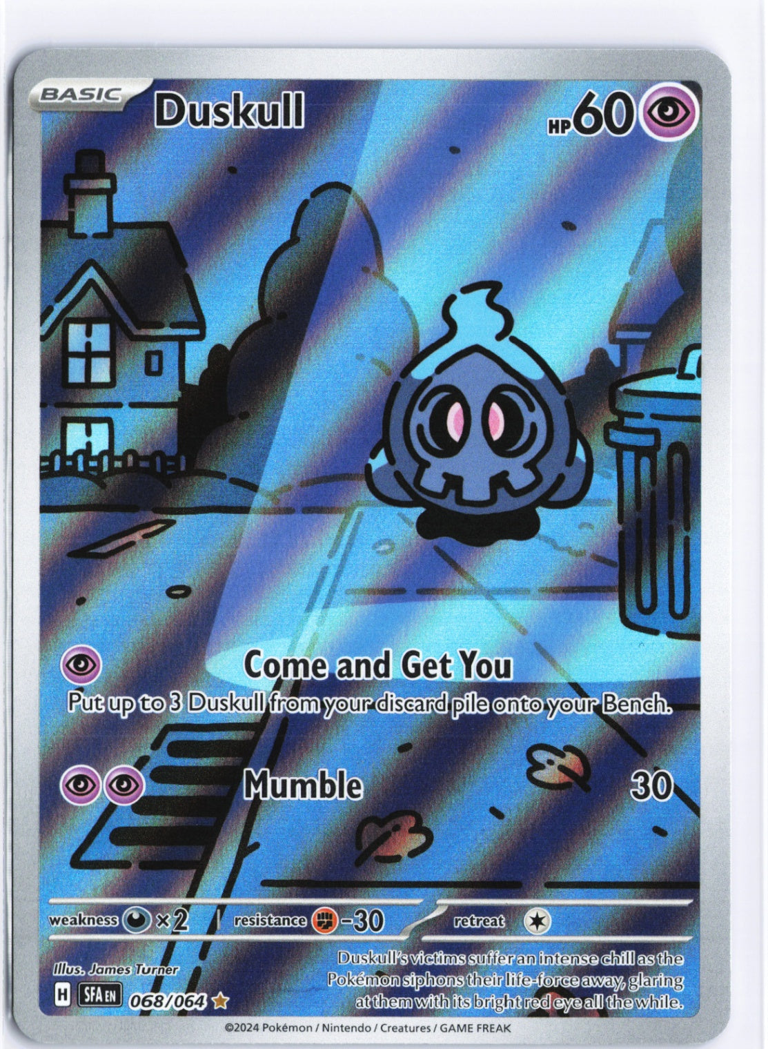 Duskull Illustration Rare SV: Shrouded Fable 068/064 NM