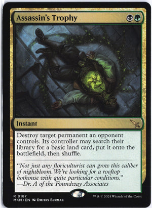 Assassin's Trophy R Murders at Karlov Manor 187 NM