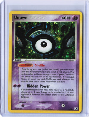Unown (S) Holo Rare Unseen Forces S/28 NM