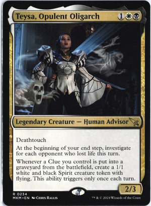 Teysa, Opulent Oligarch R Murders at Karlov Manor 234 NM