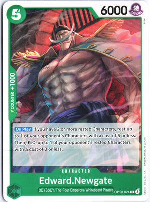 Edward.Newgate C Royal Blood OP10-024 NM