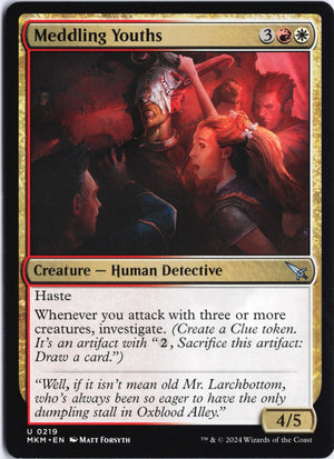 Meddling Youths U Murders at Karlov Manor 219 NM