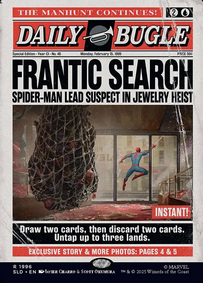 Frantic Search - Secret Lair Drop #1996