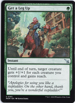 Get a Leg Up U Murders at Karlov Manor 161 NM