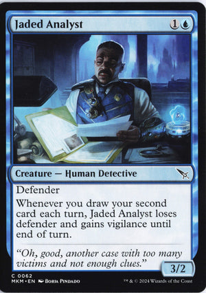 Jaded Analyst C Murders at Karlov Manor 62 NM