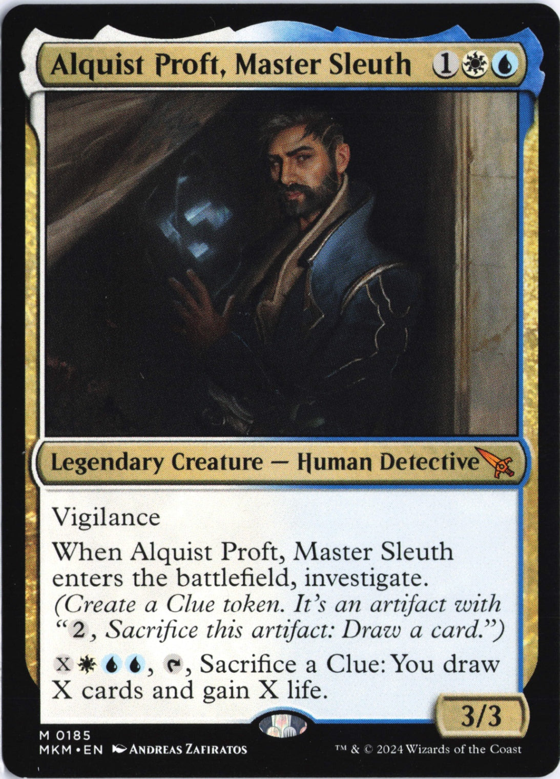 Alquist Proft, Master Sleuth M Murders at Karlov Manor 185 NM