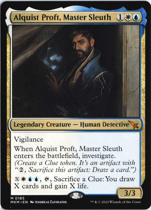 Alquist Proft, Master Sleuth M Murders at Karlov Manor 185 NM