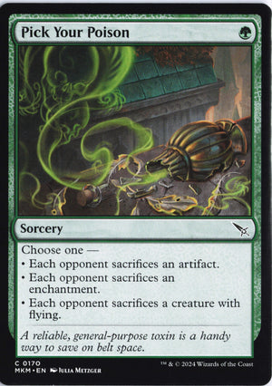 Pick Your Poison C Murders at Karlov Manor 170 NM