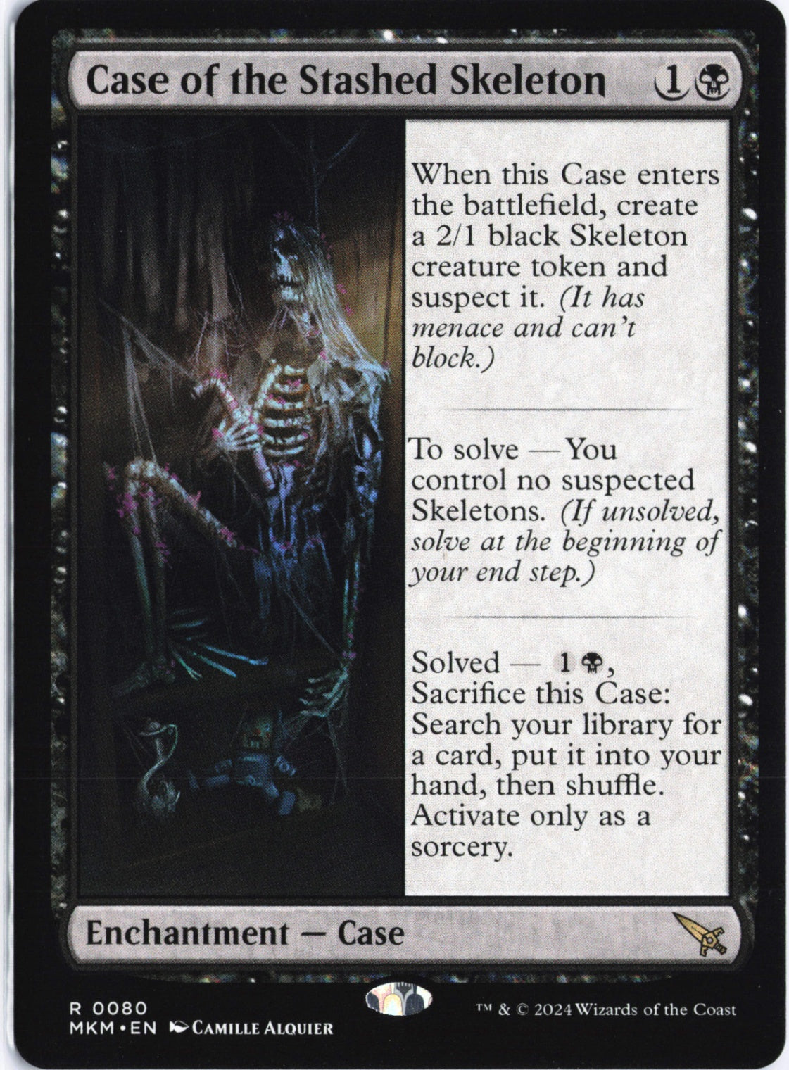 Case of the Stashed Skeleton R Murders at Karlov Manor 80 NM