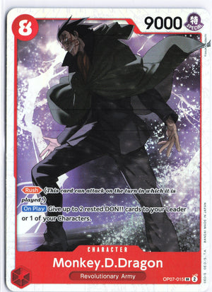 Monkey.D.Dragon (015) SR 500 Years in the Future OP07-015 NM