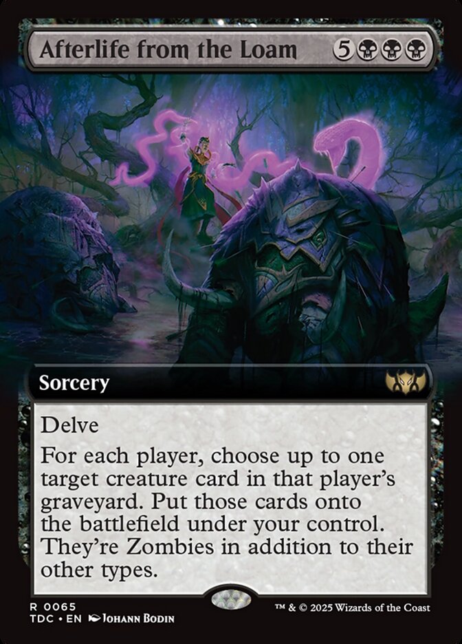 Afterlife from the Loam - Tarkir: Dragonstorm Commander #65
