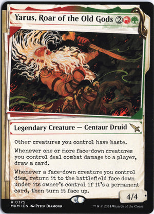 Yarus, Roar of the Old Gods (Showcase) R Murders at Karlov Manor 375 NM